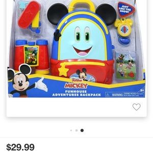 Mickey Mouse clubhouse backpack toy